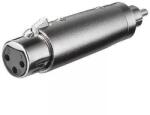 Goobay Adaptor XLR mama la RCA tata Goobay (27455) - balutatech
