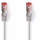 Nedis Cablu SFTP CAT6 1m RJ45 tata - RJ45 tata gri Nedis (CCGP85221GY10) - balutatech