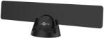 Goobay Antena de interior Full HD ultra-plata 16dBi filtru GSM LTE 4G DVB-T DVB-T2 activa Goobay 67183 (67183)