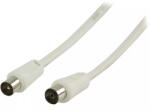 Valueline Cablu coaxial pentru antena tata - coaxial mama 3m alb dublu ecranat Valueline (VLSP40000W30) - balutatech