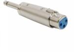 MNC Adaptor XLR JACK soclu XLR - 6.3 mm fisa JACK (mono) 05208 (05208) - balutatech