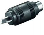 Goobay Adaptor mufa difuzor tata la RCA mama Goobay (11693) - balutatech