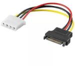 Goobay Cablu adaptor alimentare mama sata la mama 5.25 molex Goobay (14735)