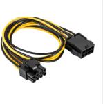 Akyga Cablu alimentare PCIe 8pin (6+2) tata - PCIe 8pin mama 40cm AKYGA AK-CA-82 (22885)