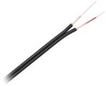 Cabletech Cablu audio 2x RCA HQ negru 10m Cabletech KAB0200-10 (KAB0200-10) - balutatech