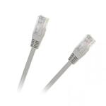  Cablu patchcord retea UTP 0.5m CAT5e 2x RJ45 CCA gri (21998)