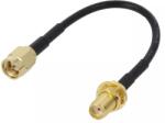 JC Antenna Cablu SMA tata - SMA mama drept 10cm JC Antenna AD. ANT. 013 (AD.ANT.013) - balutatech