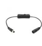 Somogyi Elektronic Cablu 15cm cu comutator pe fir mufe 2.1x5.5mm HOME (DC 1K)