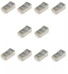 EMOS Set 10 mufe CAT6 RJ45 8p8c ecranate FTP SOLID (028-048-10) - balutatech