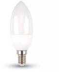 V-TAC Bec LED 5.5W E14 P45 3000K alb cald lumanare 470lm CHIP SAMSUNG V-TAC (17278)