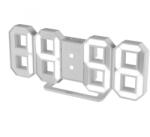 SAL Somogyi Audio Line Ceas cu desteptator digital LED 3D 3.14 80mm alb SAL LTC 04 (LTC 04)