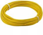 Goobay Cablu cupru multifilar izolat 10m galben 1x0.14mm Goobay (16518)