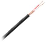 Azusa Cablu stereo pentru microfon 2x 20fire Cupru x0.12mm 6mm negru Azusa KAB0605A (KAB0605A)