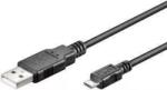 Goobay Cablu USB 2.0 - micro USB 0.3m negru Goobay (95735) - balutatech