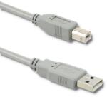 Qoltec Cablu USB 2.0 A - USB B imprimanta 1m gri QOLTEC-50395 (QOLTEC-50395) - balutatech