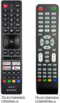  Telecomanda inlocuitoare TV Sharp SHW RMC 0137N compatibila cu originalul ER 9586 (586) (22147)