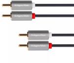 Krüger&Matz Cablu 2x RCA - 2x RCA 1m BASIC KrugerMatz (15244)
