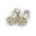 Carguard Set becuri LED auto de frana 12V P21 5W BA15D dublu filament 20x5730SMD alb 500lm CARGUARD 2buc (CLD028)
