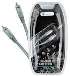 Cabletech Cablu RCA 0.5m coaxial Silver Edition Cabletech (KPO3851-0.5)