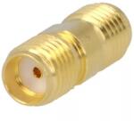 Amphenol Adaptor SMA mama din ambele parti drept 50 ohm teflon aurit Amphenol SMA7071A2-3GT50T-50 (SMA7071A2-3GT50G-50) - balutatech