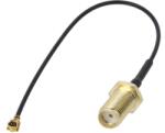 JC Antenna Cablu adaptor IPEX mama 90 grade - SMA mama drept 50cm JC Antenna AD. ANT. 021.4 (AD.ANT.021.4) - balutatech