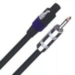 IBIZA Cablu difuzor Jack tata 6.3mm la Speakon 10m 2x1.5mm2 ibiza (CS10JS) - balutatech