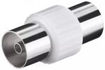 Goobay Adaptor Coaxial mama - Coaxial mama plastic Goobay (11536) - balutatech