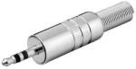 Goobay Mufa audio Jack 3.5 mm stereo tata metal protector cablu Goobay (11017) - balutatech