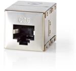 Nedis Adaptor prelungitor de retea Nedis CCBW89011ME Gigabit Cat6 RJ45 8P8C mama - RJ45 8P8C mama ecranat metal (CCBW89011ME) - balutatech