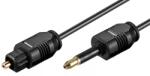 Goobay Cablu Toslink la 3.5 mm Mini Toslink 2m GOOBAY (51225)