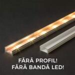 Phenom Ecran transparent pentru profil aluminiu LED 2000mm 41010T2 Phenom (41010T2)