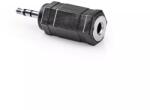 Nedis Adaptor Jack Stereo 2.5 mm tata - Jack Stereo 3.5 mm mama Nedis (CAGP21930BK) - balutatech