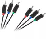 Cabletech Cablu audio 3x RCA 1.8m Cabletech (15615)