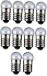 Goobay Set 10 becuri E10 3.7V 0.3A glob dulie cu filet E10 Goobay 9324-10 (22993)
