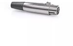 Nedis Conector XLR 3 pini mama metal NEDIS (CAVC15902ME) - balutatech