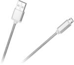 M-Life Cablu USB Tata - micro USB Tata 1m argintiu M-LIFE (ML0801W) - balutatech