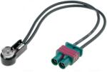 4CarMedia Adaptor antena Fakra mufa x2 - ISO mufa in unghi ZRS-2F-ISO 4CARMEDIA (ZRS-2F-ISO)