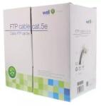 Well Cablu FTP CAT5e 8 fire din cupru 0.50mm Well (16606)