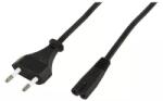 Well Cablu alimentare casetofon Well negru 2.5m (18265)