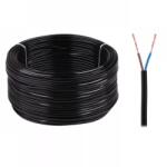 Cabletech Cablu electric OMY 2x0.75 300V negru Cabletech (KAB0831) - balutatech