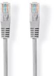 Nedis Cablu UTP Nedis Cat5e mufat 0.5m patch cord gri (CCGT85000GY05) - balutatech
