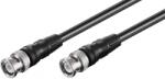 Goobay Cablu BNC tata - BNC tata 2m negru RG59 Goobay (50046) - balutatech