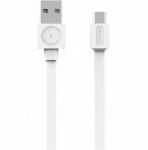 allocacoc Cablu USB 2.0 - micro USB 1m alb Allocacoc (CABLE-USB/MUSBWE-1.0-ALC) - balutatech