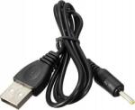 Akyga Cablu USB A mufa - DC 2.5 0.7 mufa drept negru 0.8m 5-50 C AKYGA AK-DC-02 (20769)