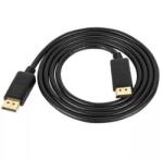 Well Cablu DisplayPort - Displayport 2m 1080p Well (CABLE-DPM/DPM-2BK-WL) - balutatech