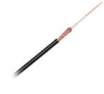 Cabletech Cablu coaxial RG174 50 ohmi 2.8mm PVC negru CABLETECH (KAB0031) - balutatech