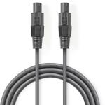 Nedis Cablu difuzor 2.5mm SPEAKON 2-pini mama 10m gri Nedis (COTG16000GY100) - balutatech