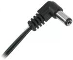  Cablu alimentare cu mufa DC 2.5x5.5 la 90 grade (16133)