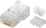 Goobay Mufa retea RJ45 8P8C Cat6A neecranat contacte aurite 50u Goobay (72501) - balutatech
