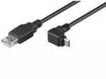 Goobay Cablu USB la 5 pini micro USB 90 1.8m Goobay (95343) - balutatech